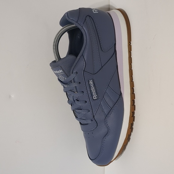 Reebok Womens 8.5 Classic Harman Run Shoes Cool Shadow White Grey - Picture 1 of 8